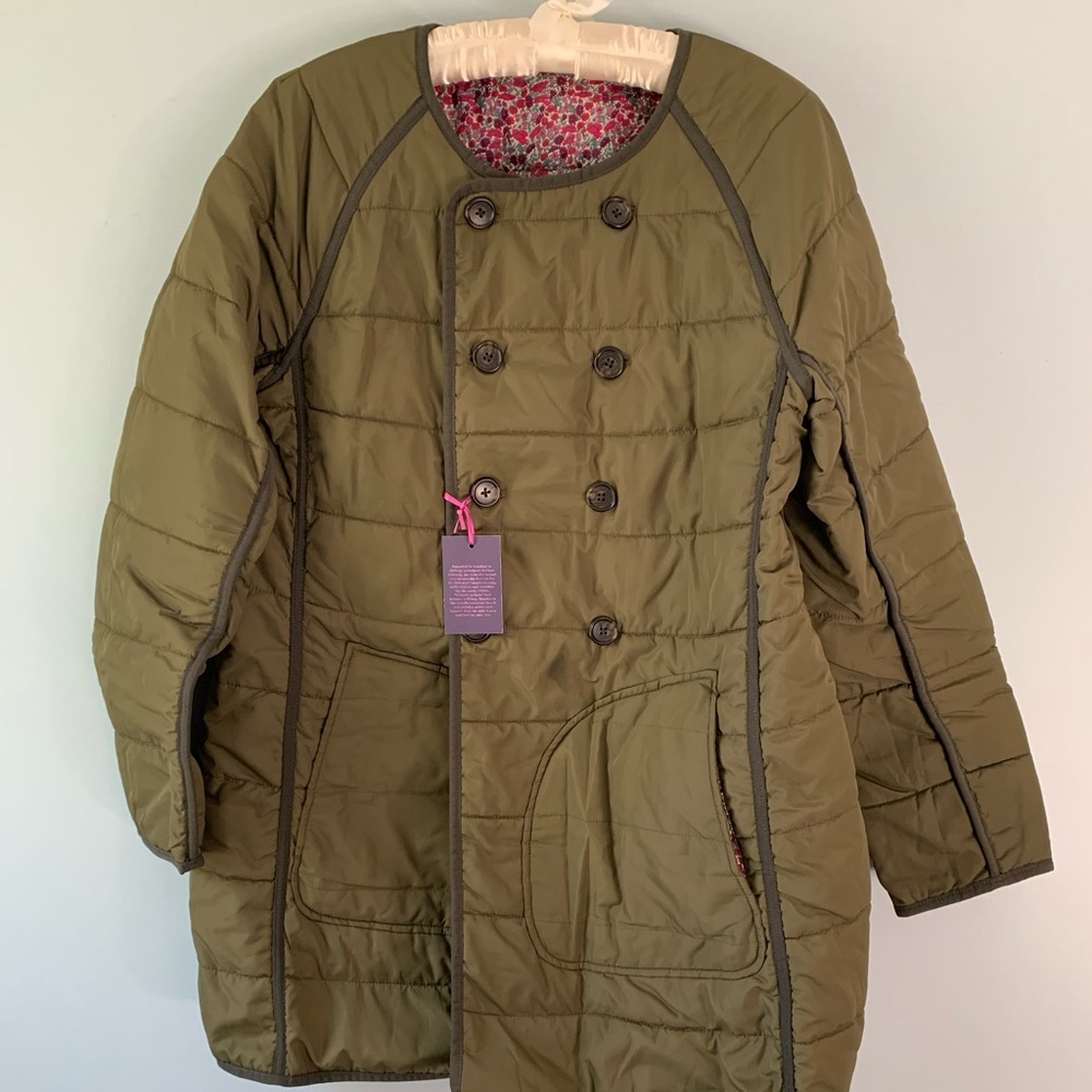 J. Crew Liberty Reversible Puffer Coat